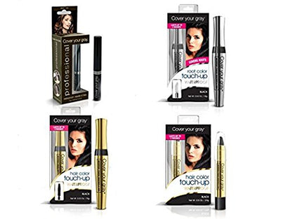 Cover Your Roots Professional Gray Coverage - 4 Piece Waterproof Set - coveryourgray