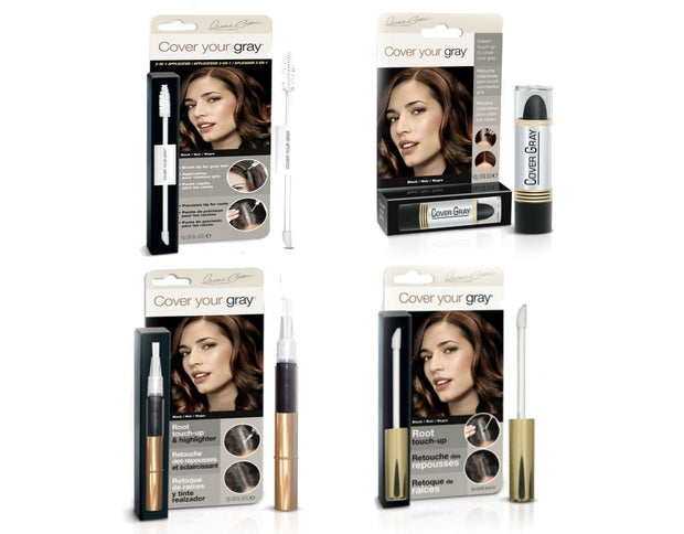 Cover Your Roots Hair Touch-up Megapack - 4 Piece Set - coveryourgray