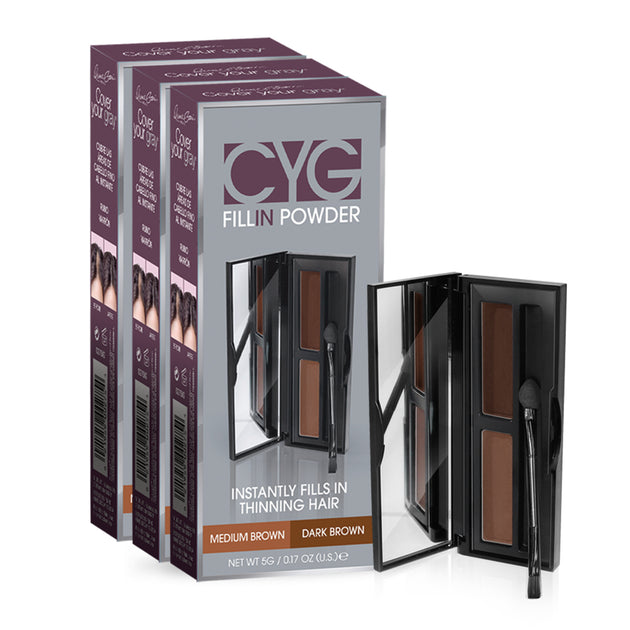 Fill in Powder Pro - Value 3-Packs – Cover Your Gray - Cover Gray Hair ...