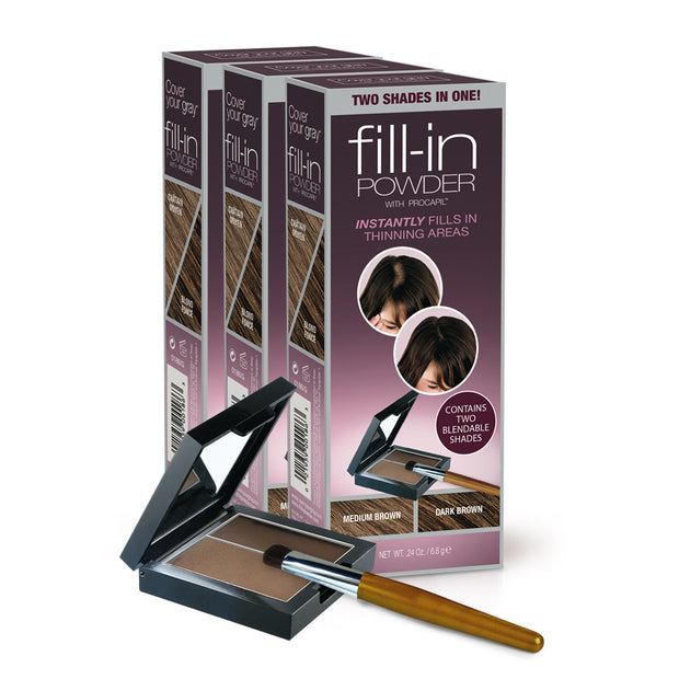Fill-in Powder Two Shades in One - Value 3-Packs - coveryourgray